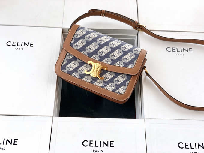 Replica Celine Embroidered Triomphe High Quality Discount Handbags Outlet